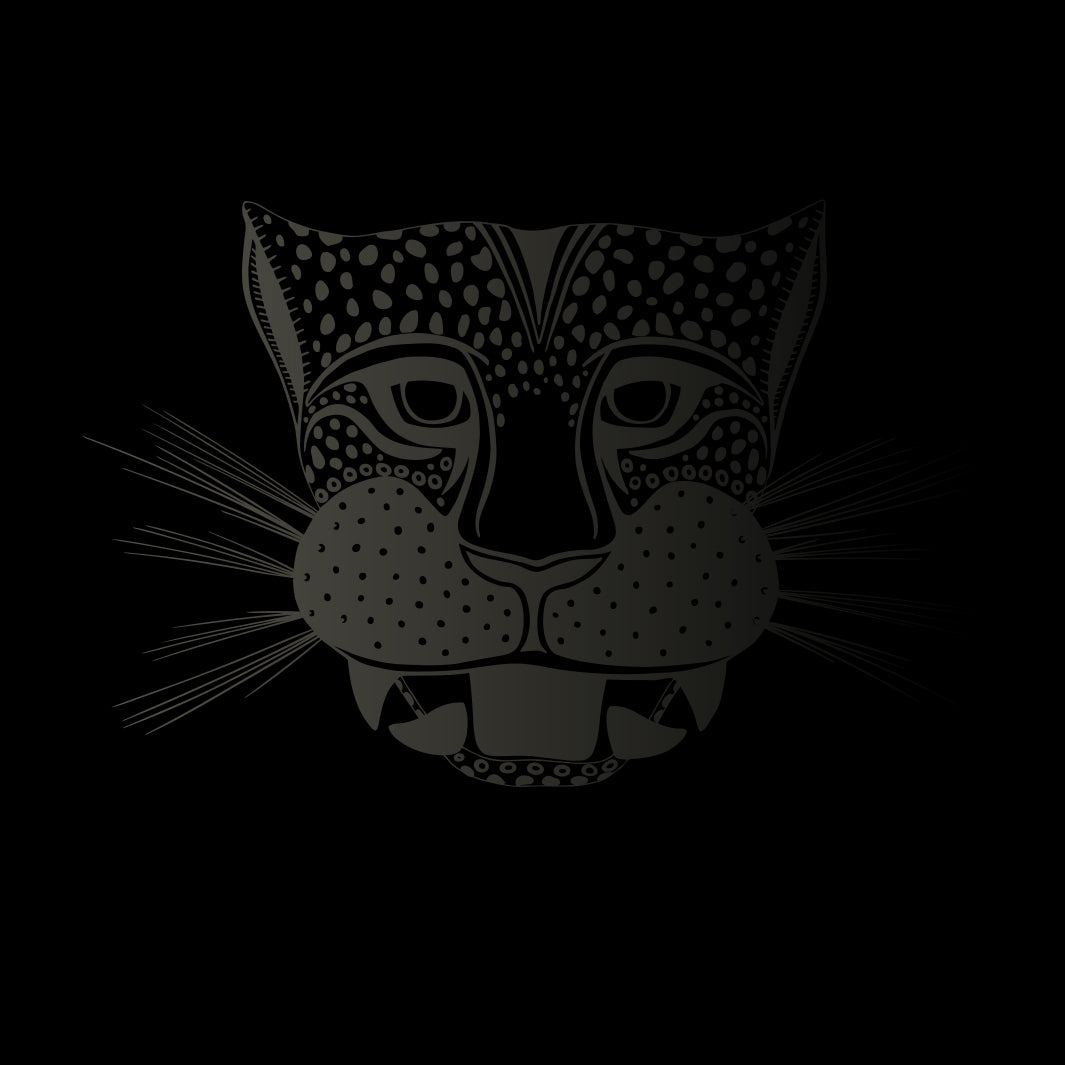 Subaku Mask Jaguar Face Drawing