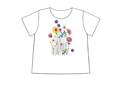 Alone in a Garden | Sabaku Artwear | Unique Silk Screened Apparel Inspired by the Southwest