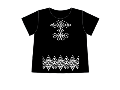 Black & White | Sabaku Artwear | Unique Silk Screened Apparel Inspired by the Southwest